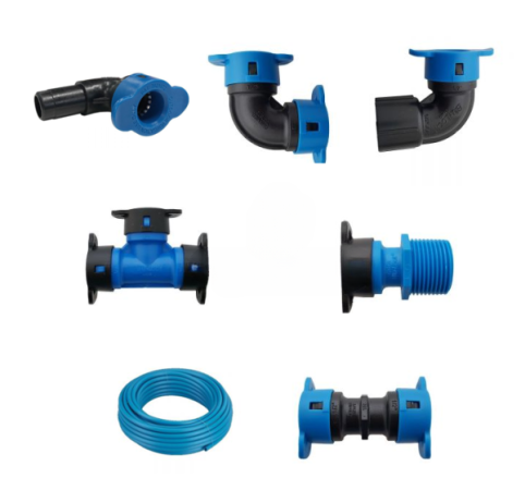 Blu-Lock Regnerverbindungssystem; Ø 10,5 mm Innendurchmesser für Hunter und Rain-Bird geeignet